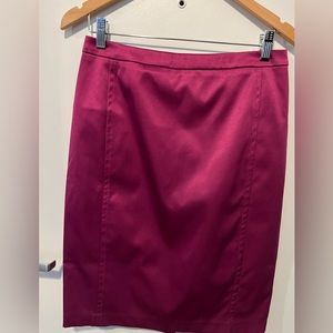 Pink Satin skirt